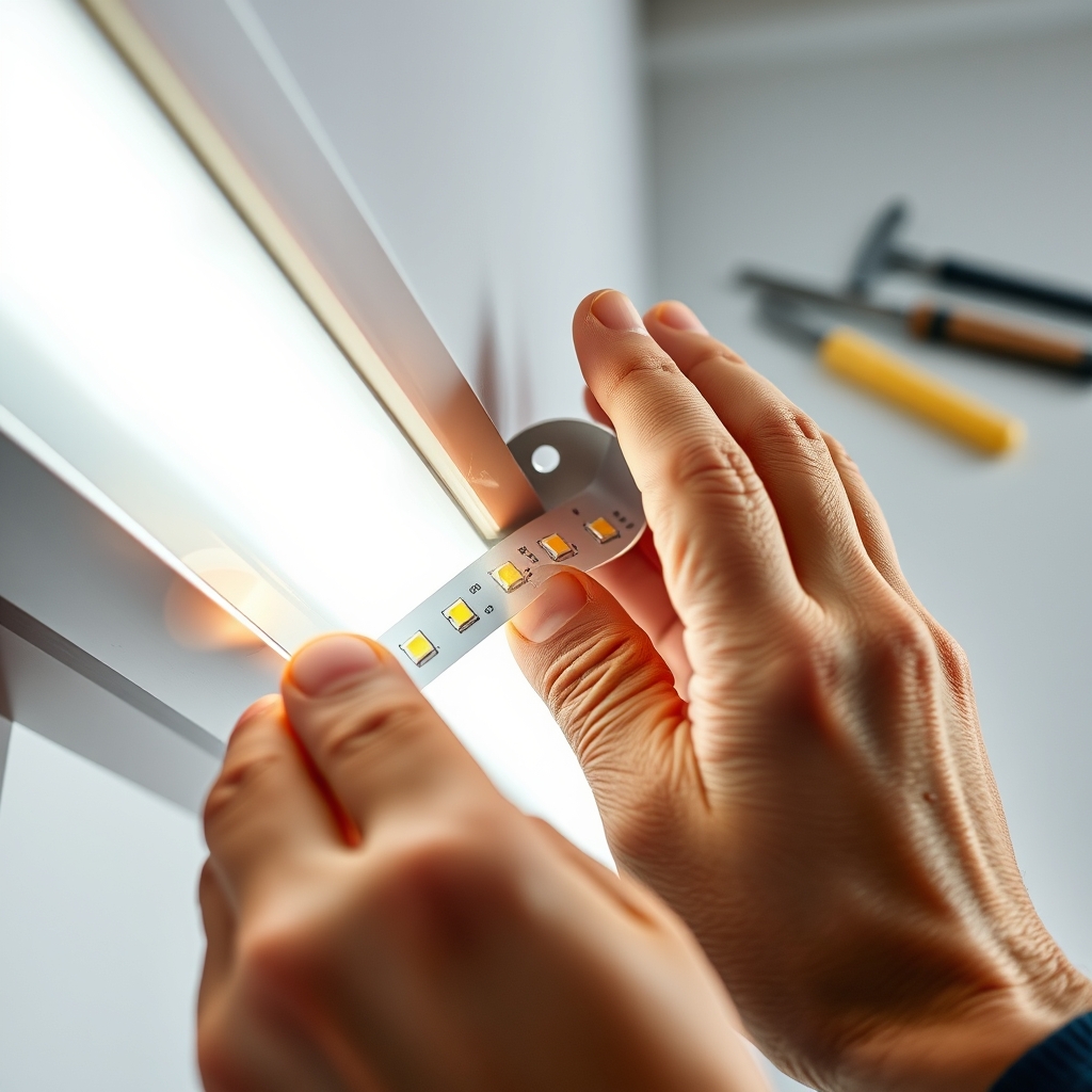LED strip diffuser - Illustration 2