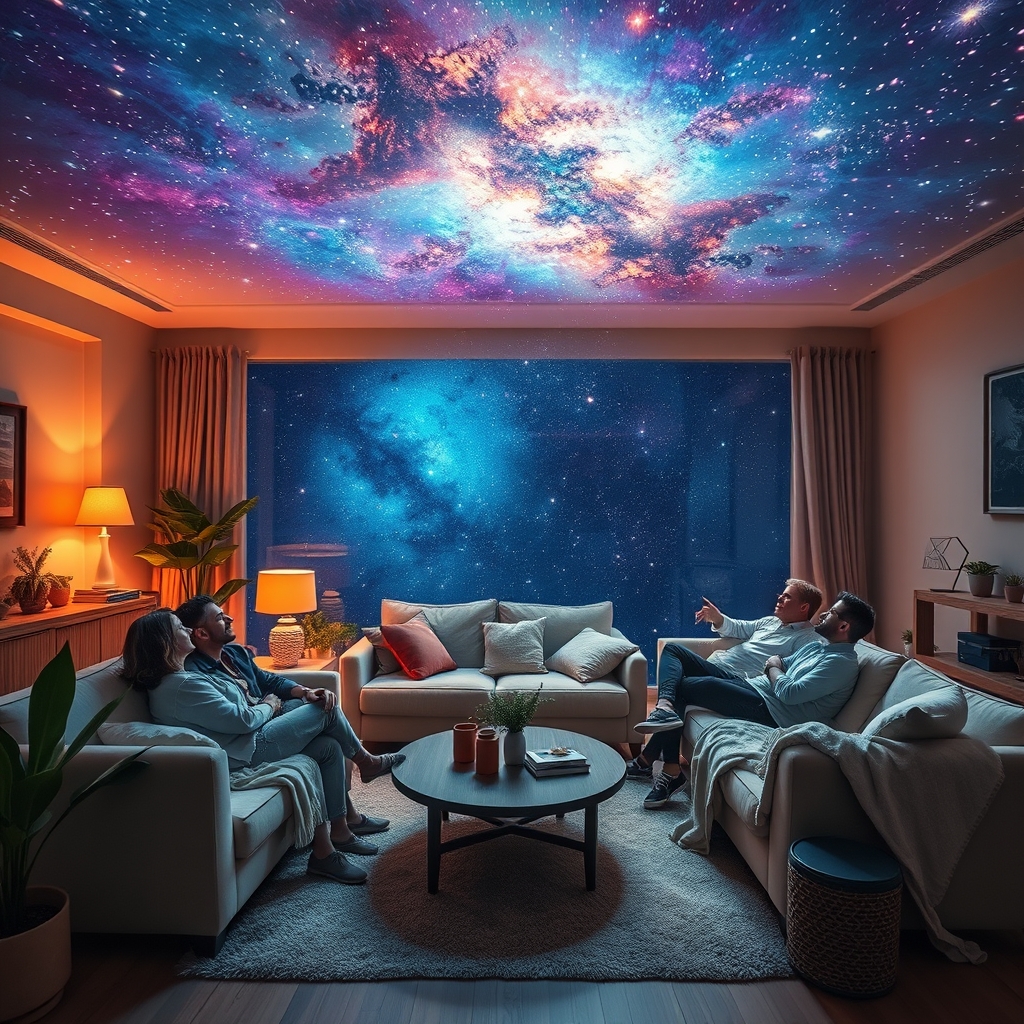 galaxy projector aesthetic - Illustration 3