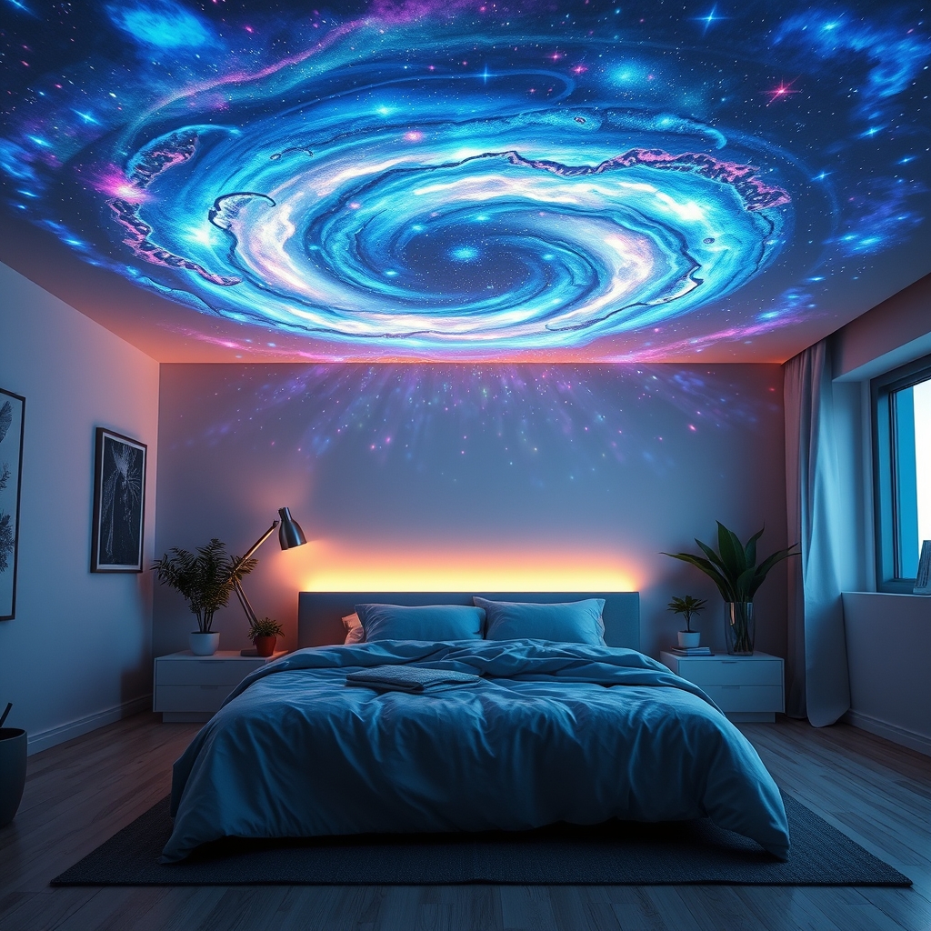 galaxy projector aesthetic - Illustration 1