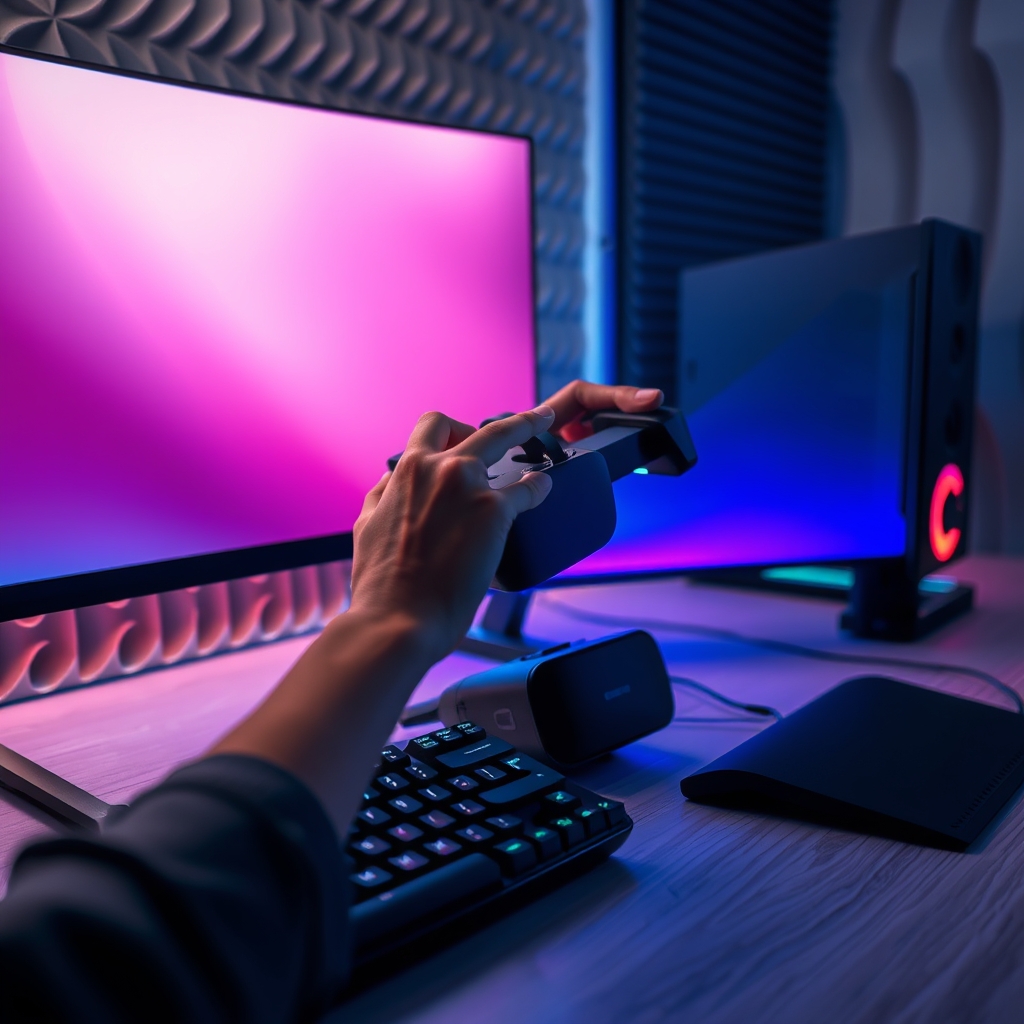 immersive gaming room - Illustration 2