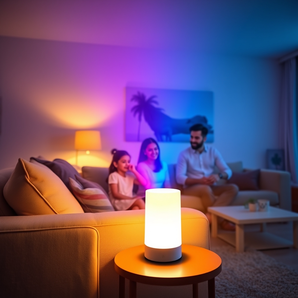 smart lamp product view