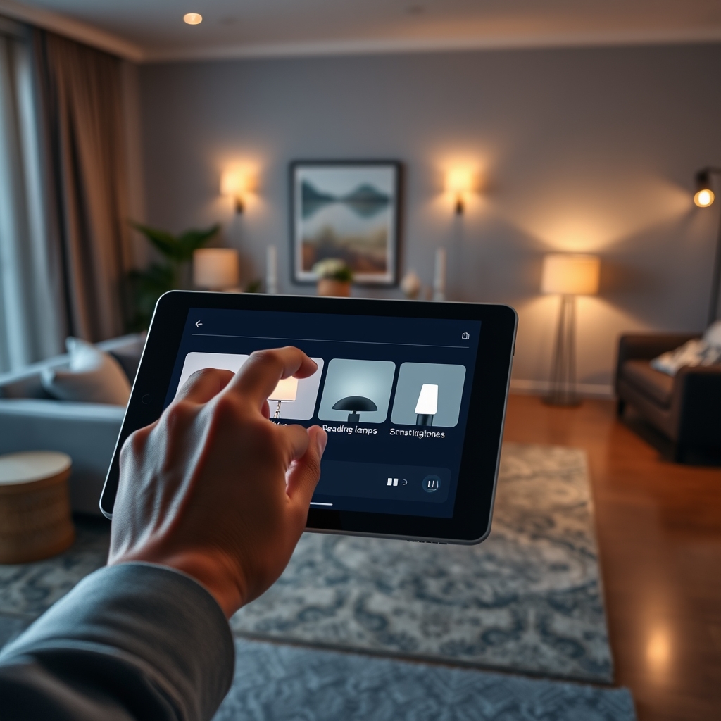 smart lighting scenes - Illustration 2