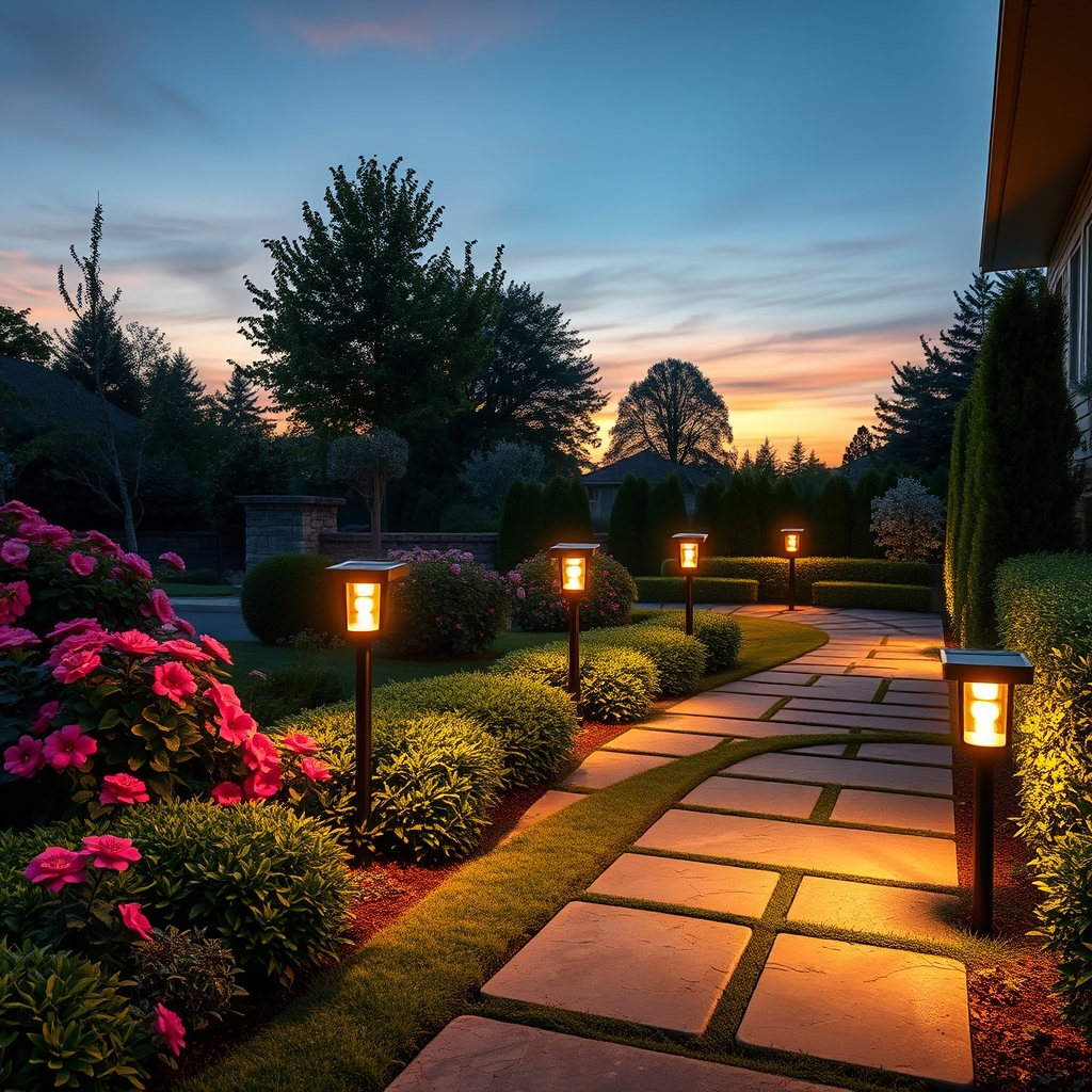 solar lights product view