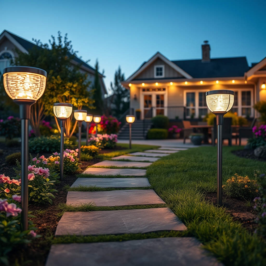 solar lights product view